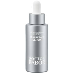 Babor ECM Repair Serum in elegant dropper bottle, intensive skincare for skin regeneration.